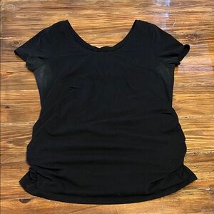 Classic Black Women's Maternity Top
